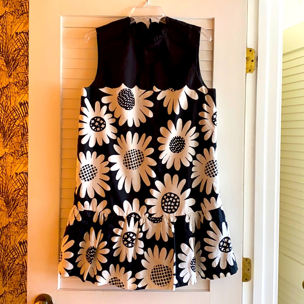 Victoria Beckham Black and White Dress